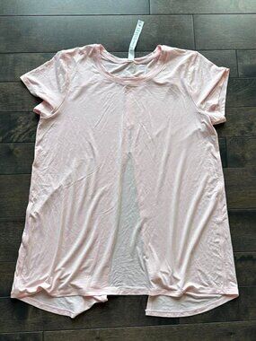 Lululemon Open Back Tie Tee